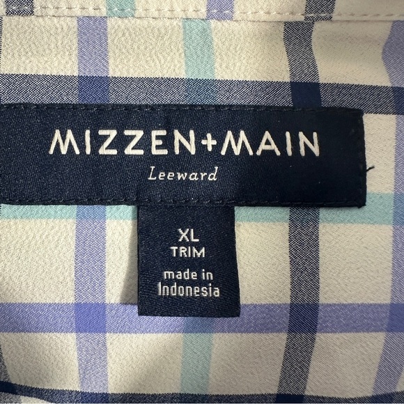 Mizzen+Main Leeward long sleeved shirt, size XL, performance, travel, fall - Picture 3 of 9